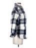 Madewell Plaid Gray Wool Coat Size XS - photo 4