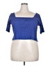 H&M Blue Short Sleeve Top Size XXL - photo 1