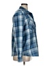 Ascend Plaid Blue Long Sleeve Blouse Size XL - photo 4