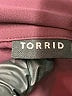 Torrid 100% Polyester Burgundy Long Sleeve Blouse Size 1X Plus (1) - photo 7