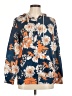 Unbranded Floral Blue Windbreaker Size M - photo 1