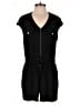 Emma & Michele Solid Black Romper Size M - photo 1