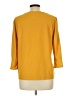 Rose + Olive Yellow 3/4 Sleeve Top Size L - photo 2
