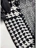 Balmain 100% Viscose Houndstooth Black Casual Pants Size EU 38 / US 8 - photo 11