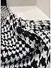 Balmain 100% Viscose Houndstooth Black Casual Pants Size EU 38 / US 8 - photo 12