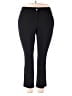 89th & Madison Solid Black Dress Pants Size 20 - photo 1
