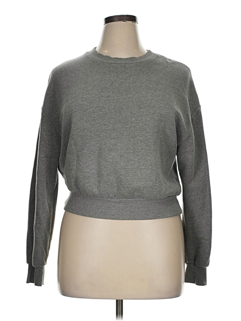 Pre-owned Wild Fable Pullover Sweater In Gray