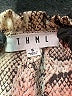 THML 100% Polyester Brown 3/4 Sleeve Blouse Size S - photo 7