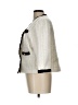 VOY 100% Polyester Tweed Ivory Blazer Size L - photo 5