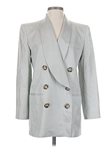 Linda Allard Ellen Tracy Silk Blazer (view 1)