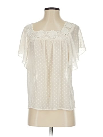 H.I.P. Happening in the Present Short Sleeve Blouse (view 1)
