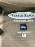 Pebble Beach Tan Short Sleeve Blouse Size S - photo 7