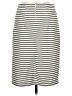 Xhilaration Stripes Ivory Casual Skirt Size L - photo 2