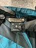 Rozae Nichols 100% Silk Graphic Teal Silk Pants Size 6 - photo 6