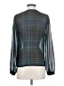 A New Day 100% Polyester Green 3/4 Sleeve Blouse Size XS - photo 2