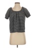 TeXTURE & THREAD Madewell Black Short Sleeve Top Size XS - photo 1