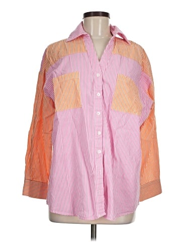 Rahi 3/4 Sleeve Button-Down Shirt (view 1)