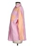Rahi Color Block Pink 3/4 Sleeve Button-Down Shirt Size M - photo 5