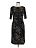 Connected Apparel Black Cocktail Dress Size 12 - photo 1
