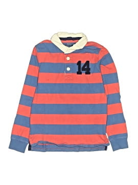 Mini Boden Long Sleeve Polo