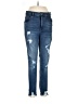 Express Outlet Hearts Blue Jeans Size 12 - photo 1