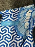 J. McLaughlin Paisley Blue Cocktail Dress Size XS - photo 7
