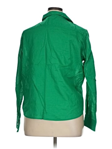Sigrid Olsen Long Sleeve Button-Down Shirt (view 2)