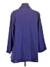 Yushi Blue 3/4 Sleeve Button-Down Shirt Size S - photo 2