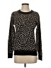 DKNY Animal Print Black Pullover Sweater Size S - photo 1