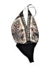 Shein 100% Polyester Black Bodysuit Size S - photo 1
