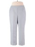 Alfred Dunner 100% Polyester Gray Dress Pants Size 18 - photo 1