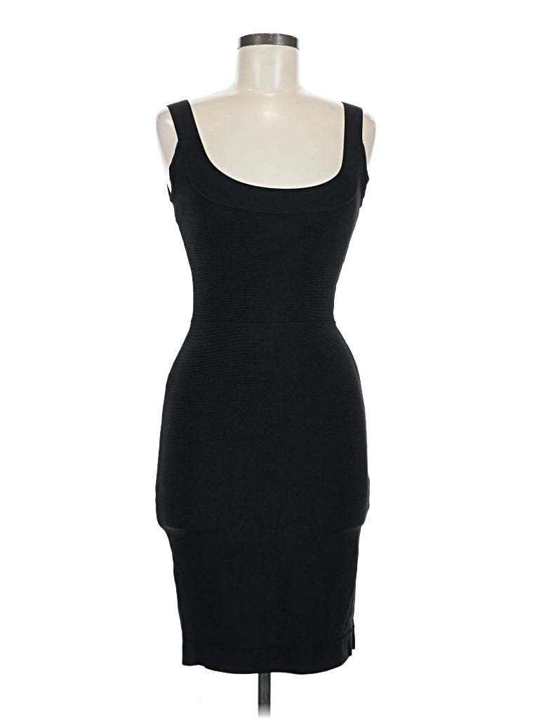 Pre-owned Bcbgmaxazria Cocktail Dress In Black
