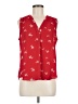 Vince Camuto Red Sleeveless Blouse Size M - photo 1