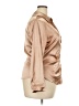Zenobia Metallic Tan Long Sleeve Blouse Size 2X - photo 4