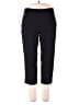 Michel Studio Solid Black Active Pants Size 18 - photo 1