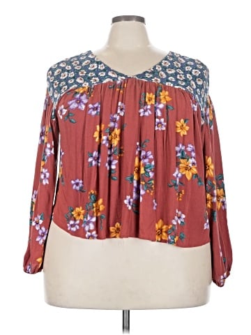 Ces Femme 3/4 Sleeve Blouse (view 1)