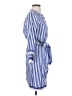 J.Crew Stripes Blue Purple Casual Dress Size 2 - photo 4