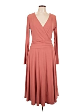 metallic knit beach dress Ingrid Metallic Knit Maxi Dress - Bronze main image 0