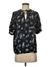 Treasure & Bond 100% Polyester Black 3/4 Sleeve Blouse Size XS - photo 1