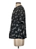Treasure & Bond 100% Polyester Black 3/4 Sleeve Blouse Size XS - photo 5
