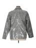 Maurices 100% Polyester Metallic Silver Blazer Size 1X - photo 2