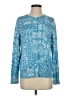 Lands' End 100% Baumwolle Blue Pullover Sweater Size M - photo 1