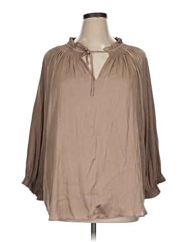 Carmen Carmen Marc Valvo 3/4 Sleeve Blouse (view 1)