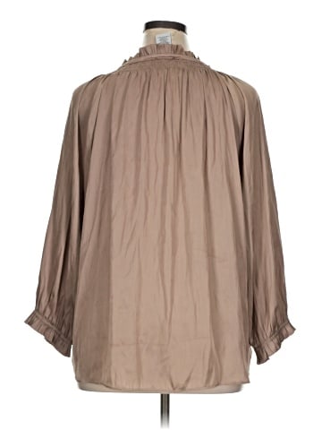 Carmen Carmen Marc Valvo 3/4 Sleeve Blouse (view 2)