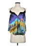 Olive Olivia Blue Sleeveless Blouse Size S - photo 1