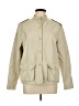 Max Studio 100% Polyurethane Solid Ivory Jacket Size L - photo 1