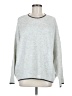 Vince Camuto Solid Gray Pullover Sweater Size M - photo 1