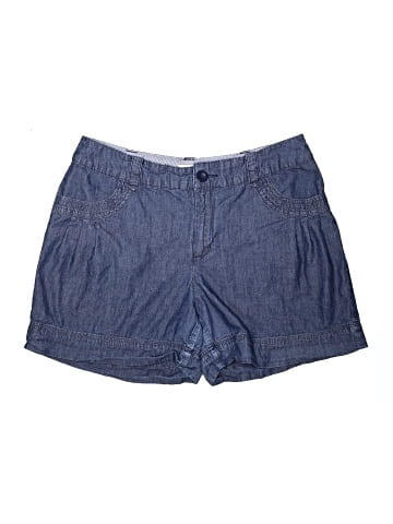 St. John's Bay Denim Shorts (view 2)