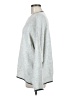 Vince Camuto Solid Gray Pullover Sweater Size M - photo 5