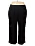 Plaza South 100% Polyester Black Dress Pants Size 22 - photo 1
